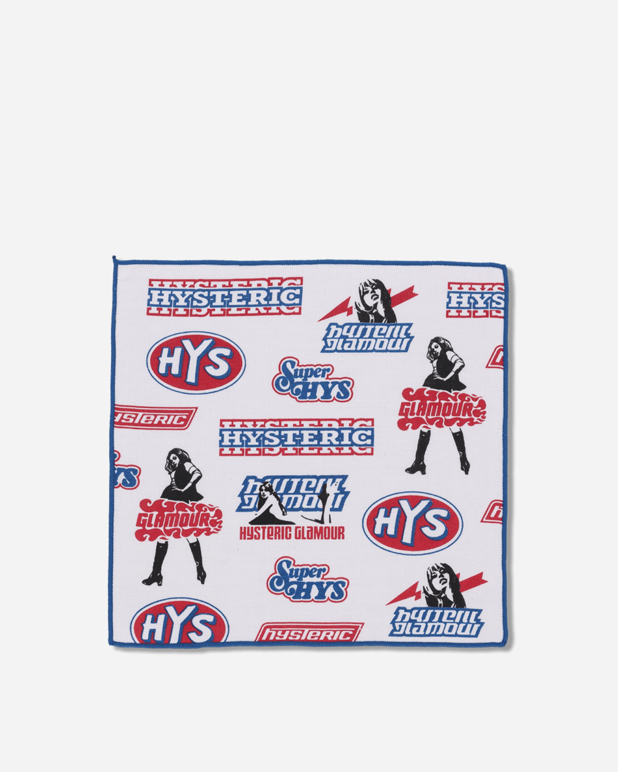 Hysteric Glamour Vixen Box Towel Handkerchief White Textile Bath Towels 02261QC04 04