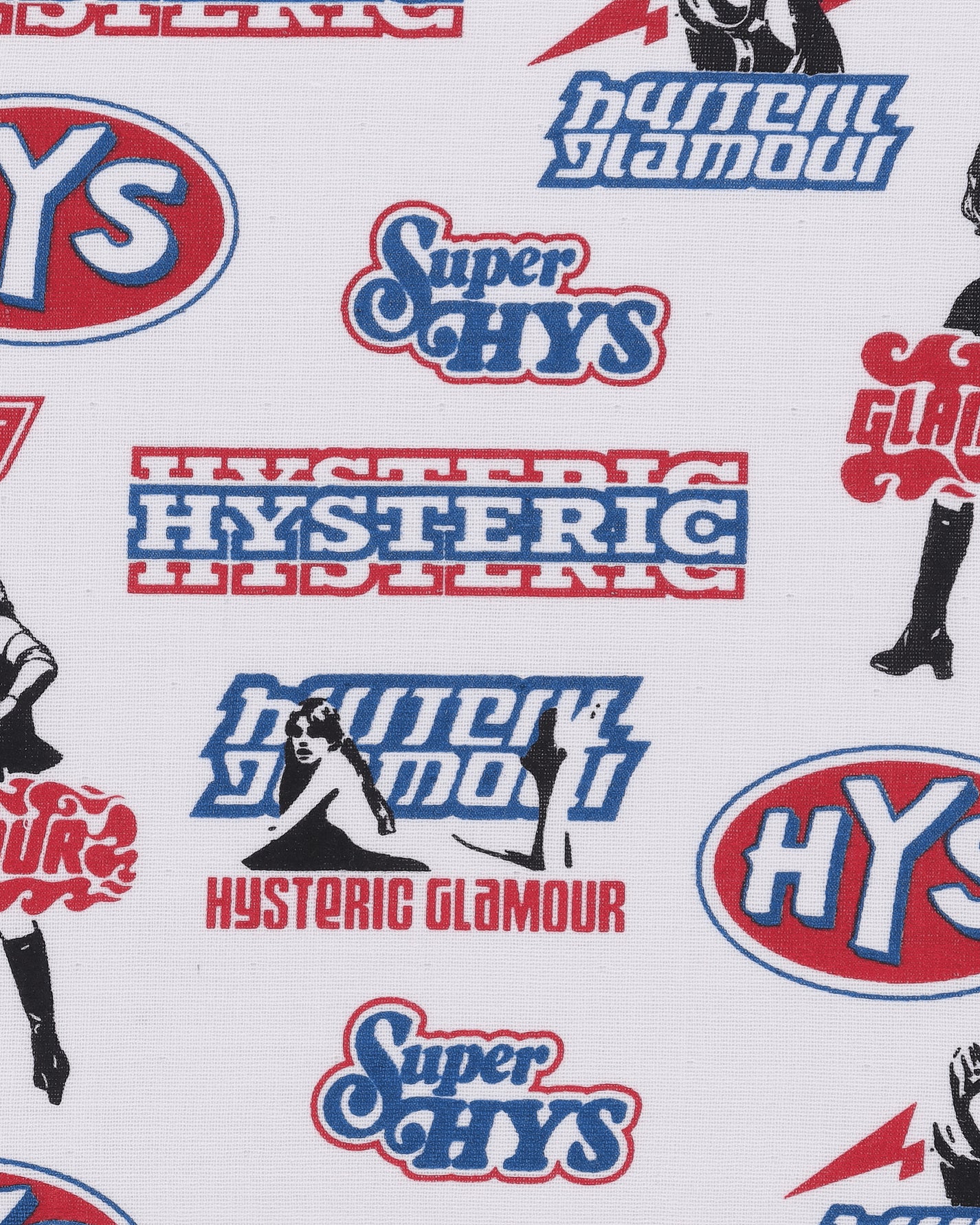 Hysteric Glamour Vixen Box Towel Handkerchief White Textile Bath Towels 02261QC04 04