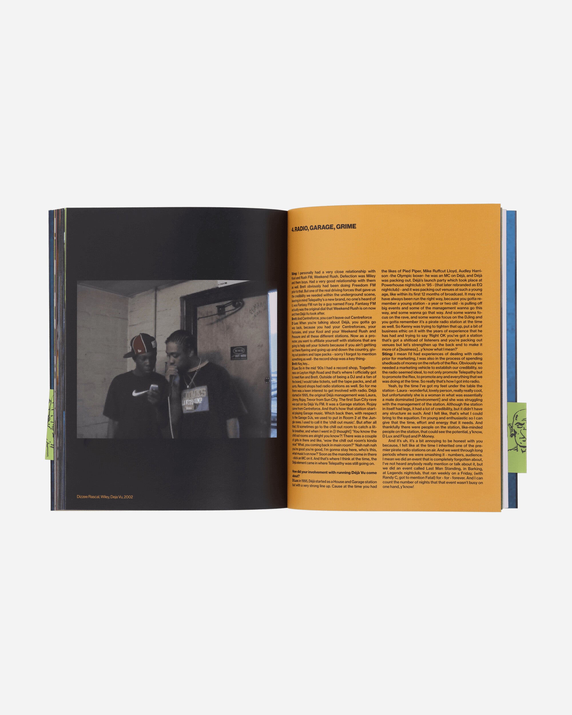 Idea Book Step In Time. Conversations With Kenny 'Sting' King Multicolor Books and Magazines Books IBSTEPINMAG MULTICOLOR