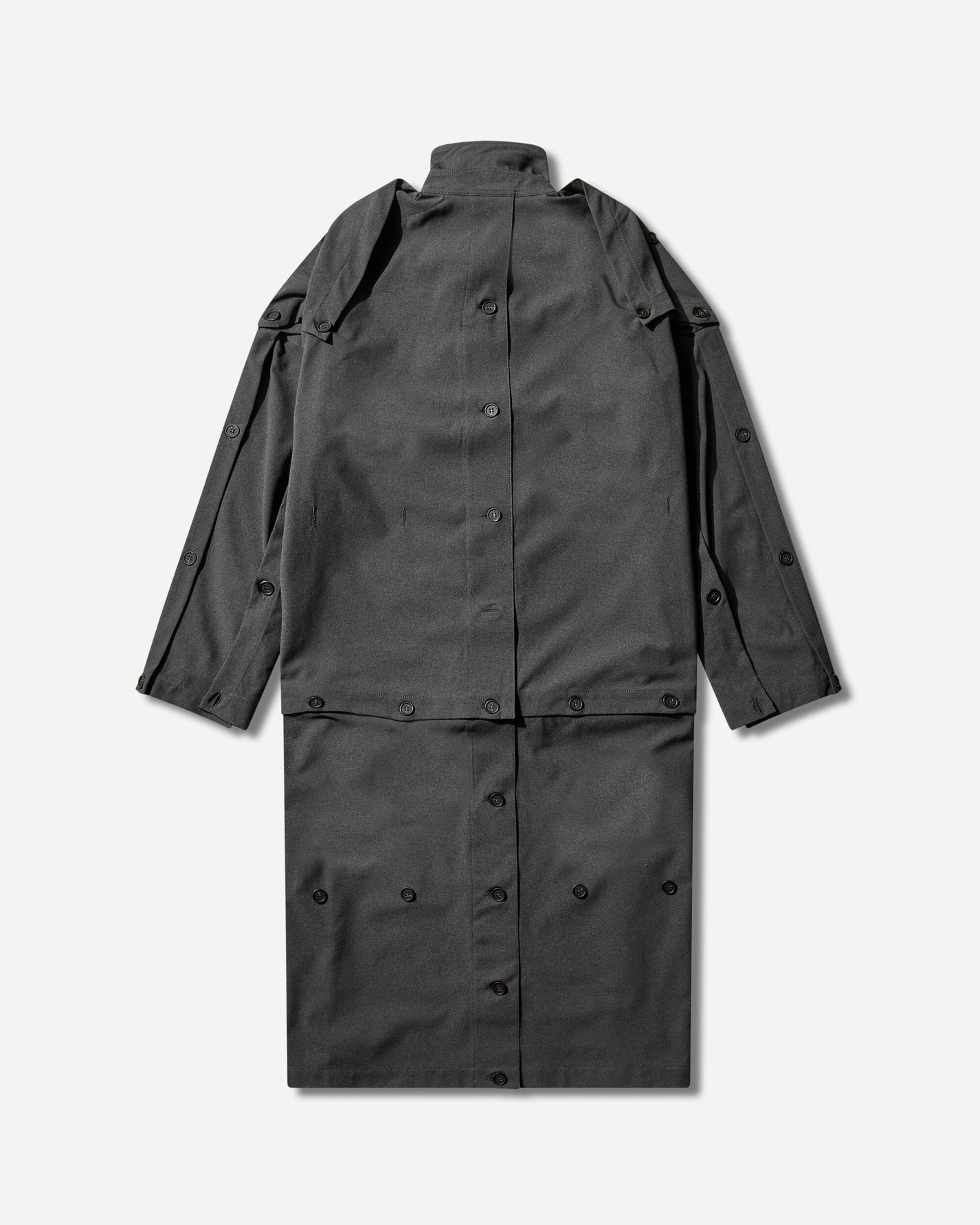 _J.L-A.L_ Charlotte Coat Panarea Grey Coats and Jackets Coats JBMW0643FA458 GRY0056