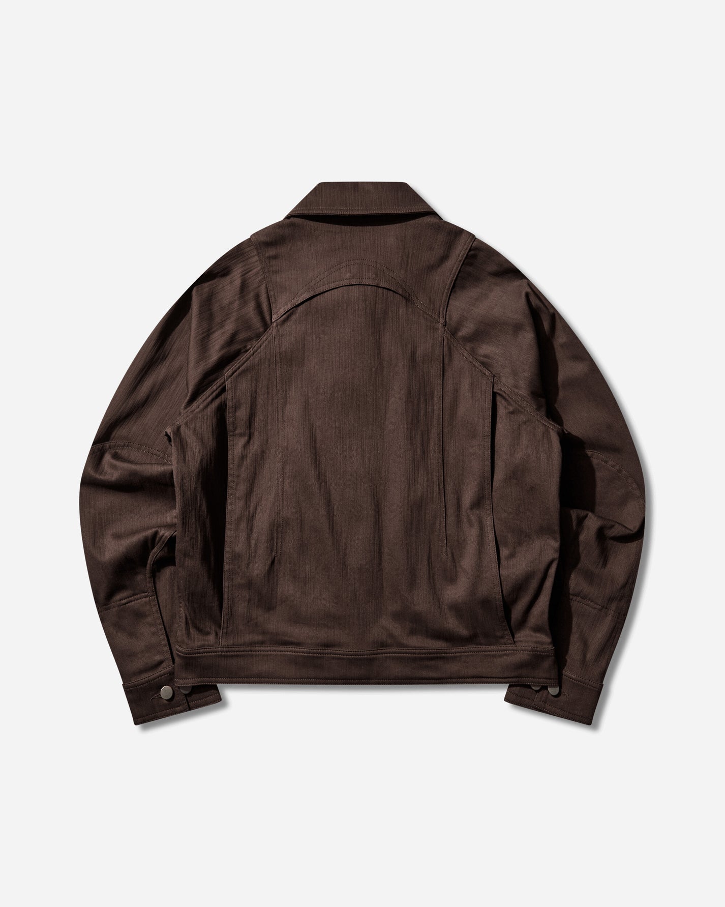 _J.L-A.L_ Thonet Jacket Menton Brown Coats and Jackets Denim Jackets JBMW0652DE22 BRW0051