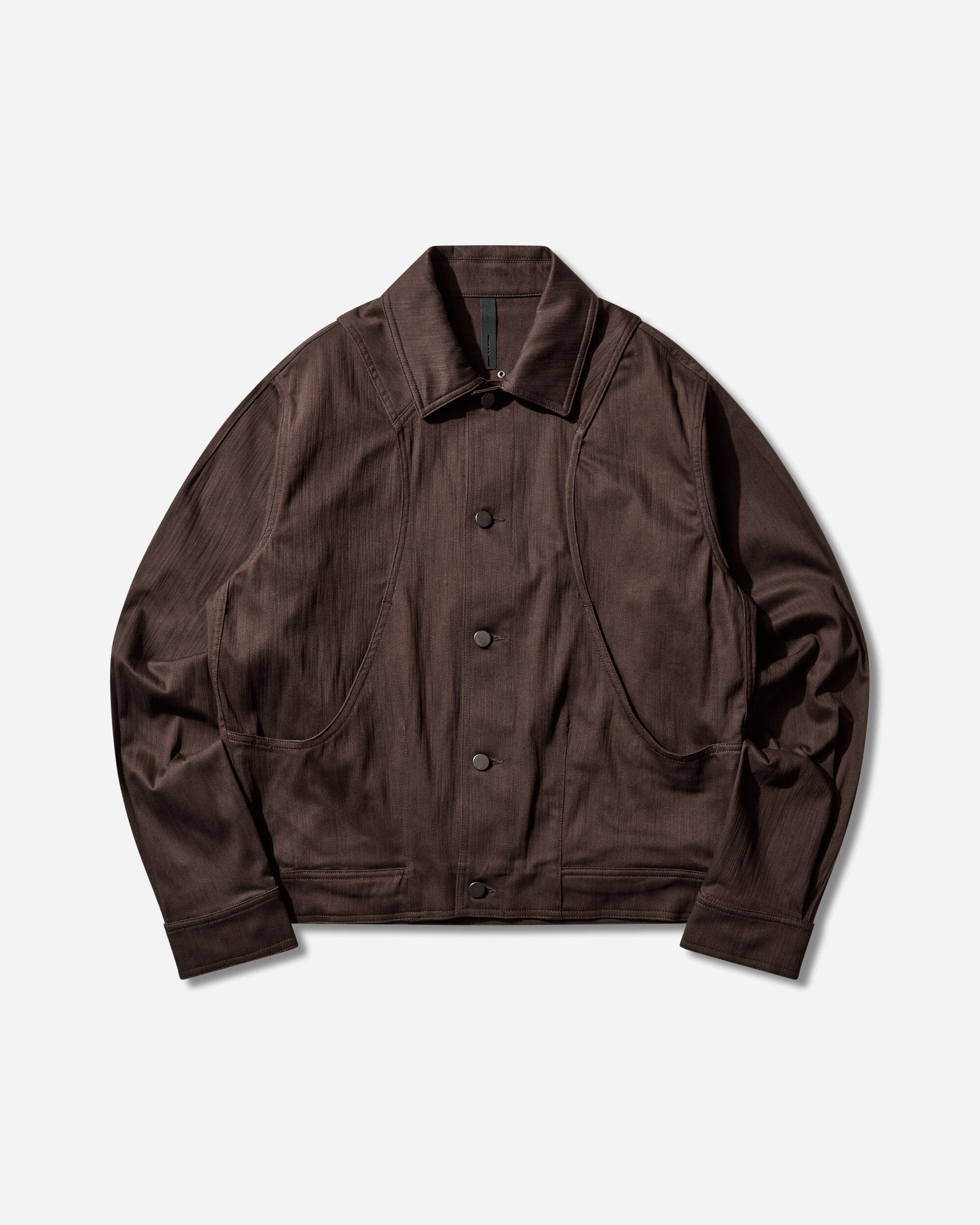 _J.L-A.L_ Thonet Jacket Menton Brown Coats and Jackets Denim Jackets JBMW0652DE22 BRW0051
