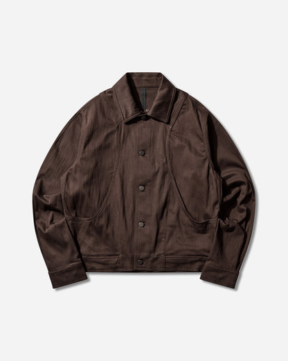 _J.L-A.L_ Thonet Jacket Menton Brown Coats and Jackets Denim Jackets JBMW0652DE22 BRW0051