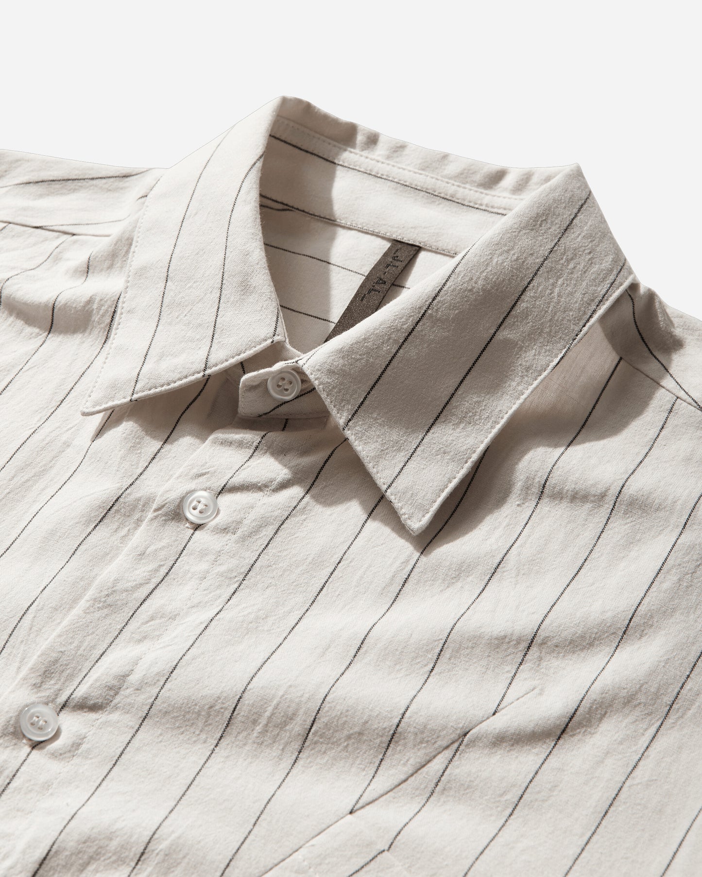 _J.L-A.L_ Pieck Shirt Carrara Stripe Shirts Longsleeve Shirt JBMW0658FA470 WHT0035