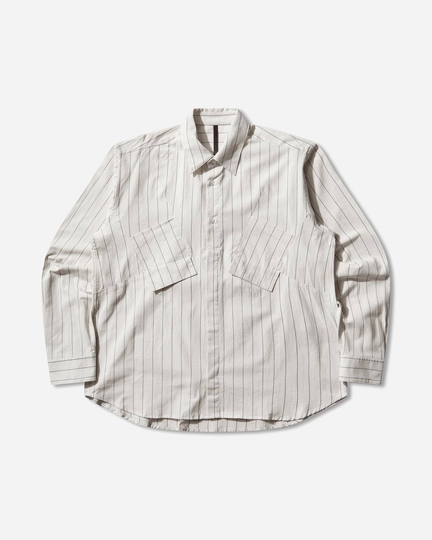 _J.L-A.L_ Pieck Shirt Carrara Stripe Shirts Longsleeve Shirt JBMW0658FA470 WHT0035