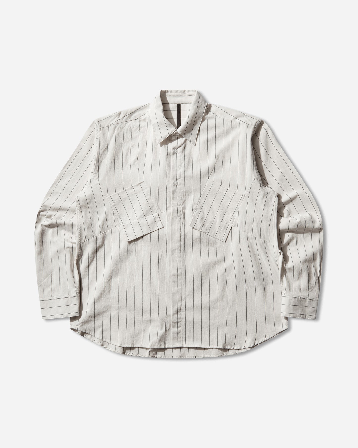 _J.L-A.L_ Pieck Shirt Carrara Stripe Shirts Longsleeve Shirt JBMW0658FA470 WHT0035