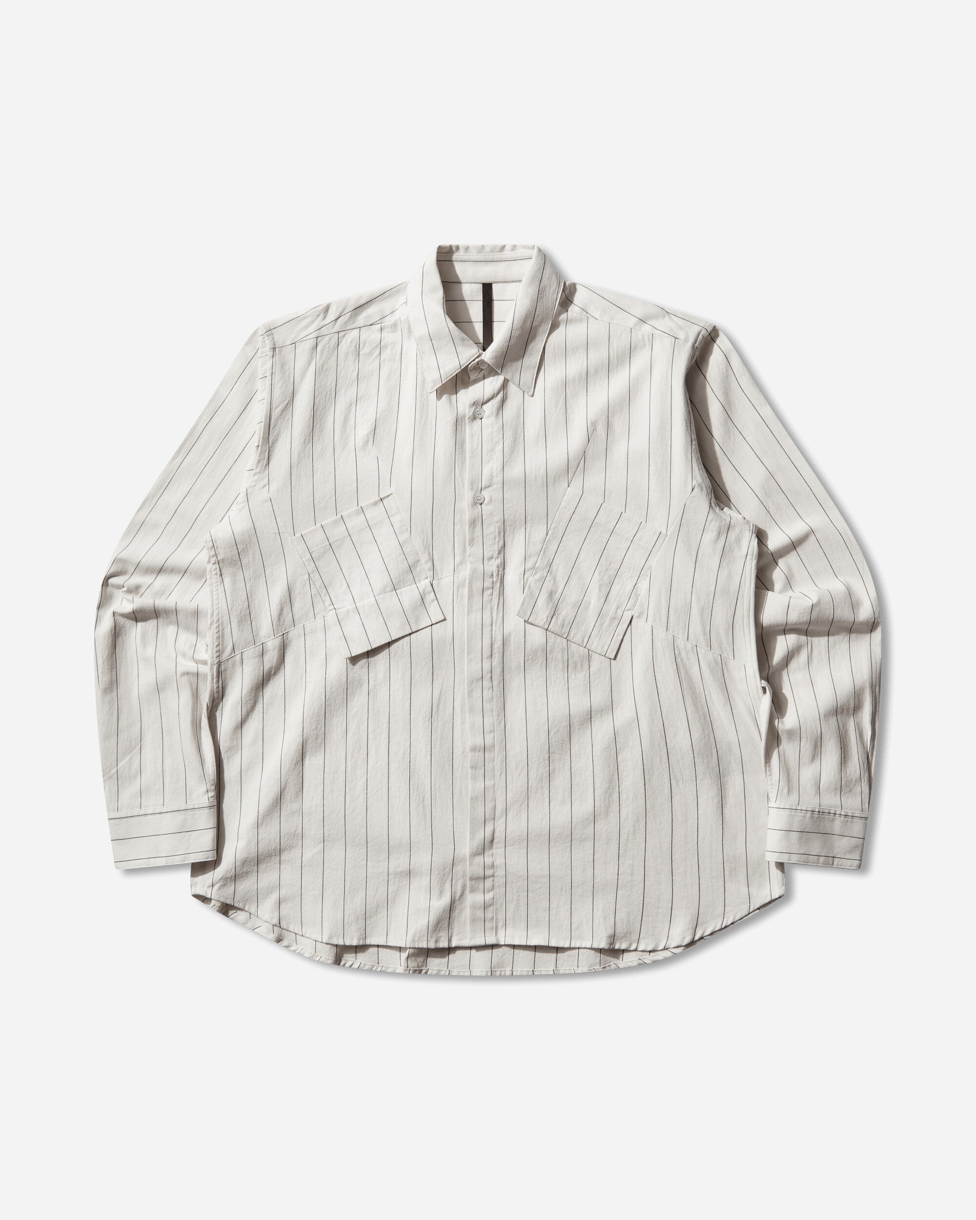 _J.L-A.L_ Pieck Shirt Carrara Stripe Shirts Longsleeve Shirt JBMW0658FA470 WHT0035