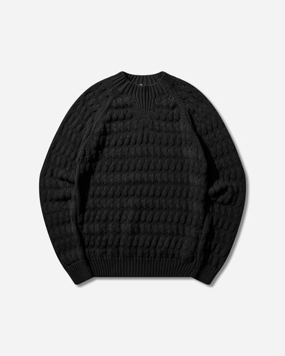 _J.L-A.L_ Mies Knit Shungite Black Knitwears Sweaters JBMW0626YA73 BLK0031