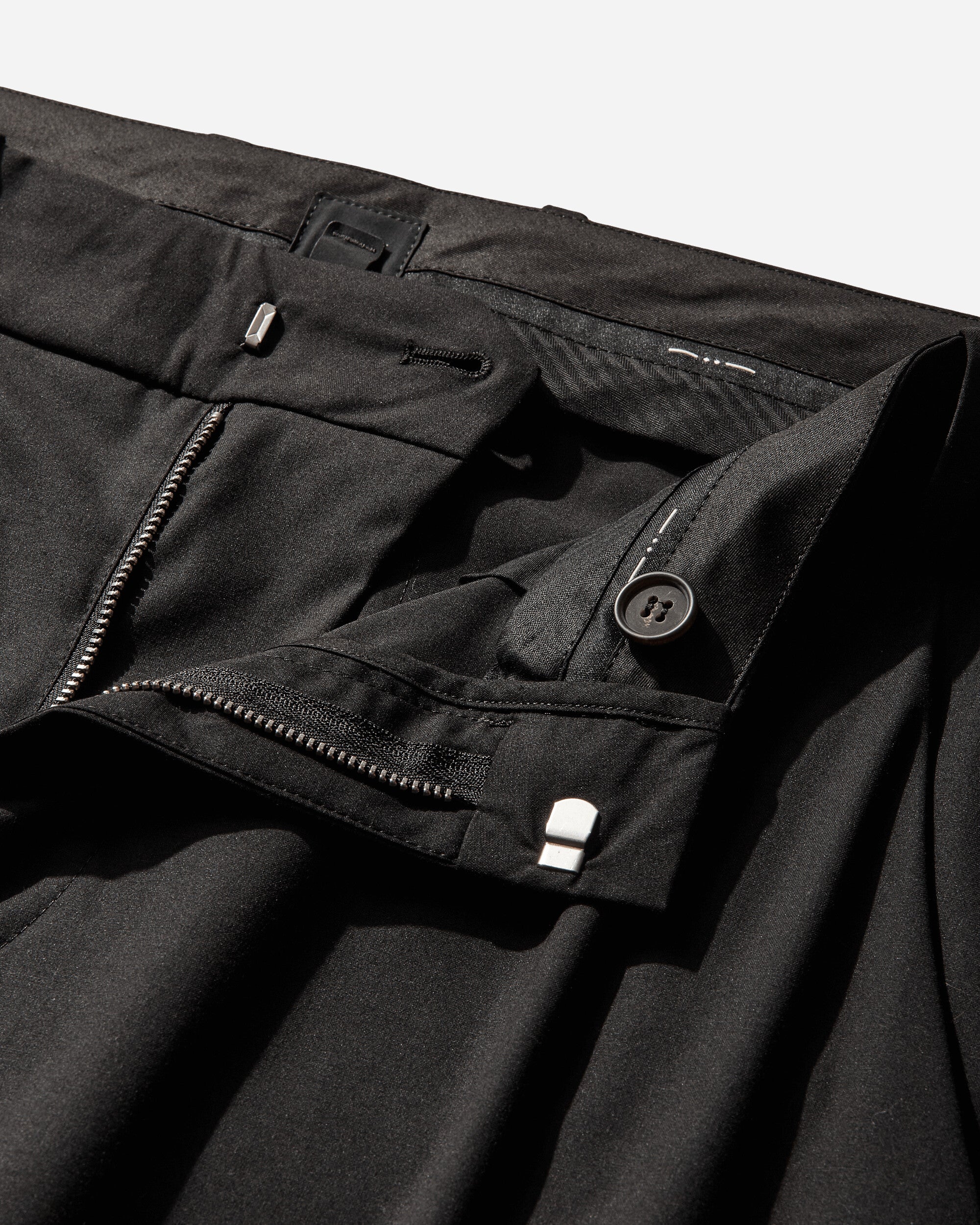 _J.L-A.L_ Mitre Pant Shungite Black Pants Trousers JBMW0641FA456 BLK0031