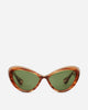 Jean Paul Gaultier Wmns Acetate Sunglasses Parisian Cat Brownecaille Eyewear Sunglasses 2503UEY001X05918 18