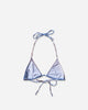 Jean Paul Gaultier Wmns Bikini Top Body Printed Air Light Blue/BluePeach Swimwear Bikinis 2503WSW066J01 P565034