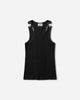 Jean Paul Gaultier Wmns Tank Top With With Overall Engraved Black T-Shirts Cropped 25-03-U-TO380-J014 00
