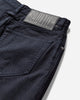 Jean Paul Gaultier Wmns Overdyed Denim Trouser With Upper Denim Panel Navy Pants Denim 2504WTR037W049 59
