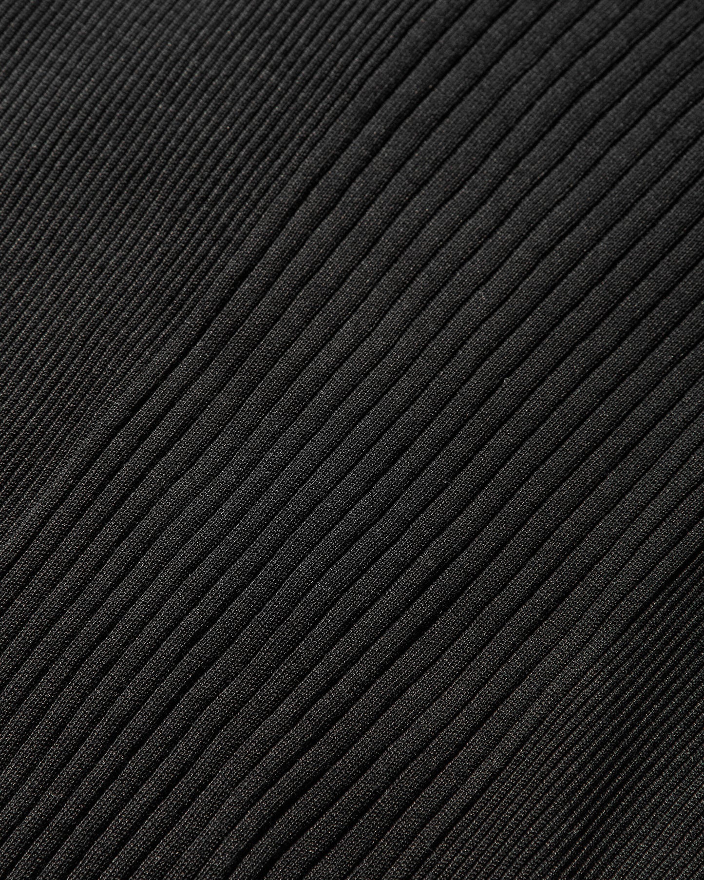 Jean Paul Gaultier Wmns Cotton Ribbed Twisted Double Layer Long Sleeves Dress With Gaultier Piercing Detail Black Dresses Dress Mid 2503WDR014J000 00