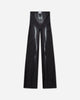 Jean Paul Gaultier Wmns Mesh Straight Trouser Printed Body Dust Black/Silver Pants Flare 2504WTR026M010P 0091
