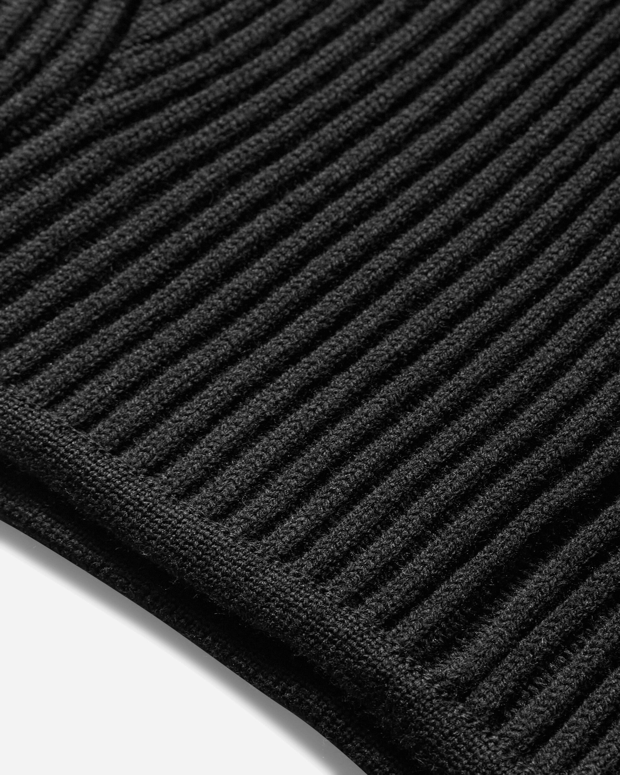 Jean Paul Gaultier Wmns Stretch Merino Wool Ribbed Corset Black Knitwears Gilets 2503WPO010K001 00