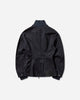 Jean Paul Gaultier Wmns Overdyed Fitted Denim Jacket With Ribbed Cuff And Collar Navy Coats and Jackets Jackets 2504WJA011W049 59