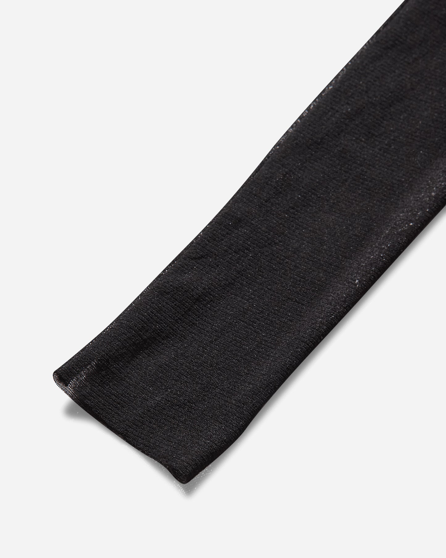 Jean Paul Gaultier Wmns Mesh Asymetric Collar Crop Top Printed Body Dust Black/Silver T-Shirts Longsleeve 2504WTO351M010P 0091