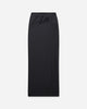 Jean Paul Gaultier Wmns Viscose Jersey Long Skirt With Lingerie Garter Dark Navy Skirts Maxi 2504WSK022J025 84