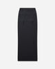 Jean Paul Gaultier Wmns Viscose Jersey Long Skirt With Lingerie Garter Dark Navy Skirts Maxi 2504WSK022J025 84
