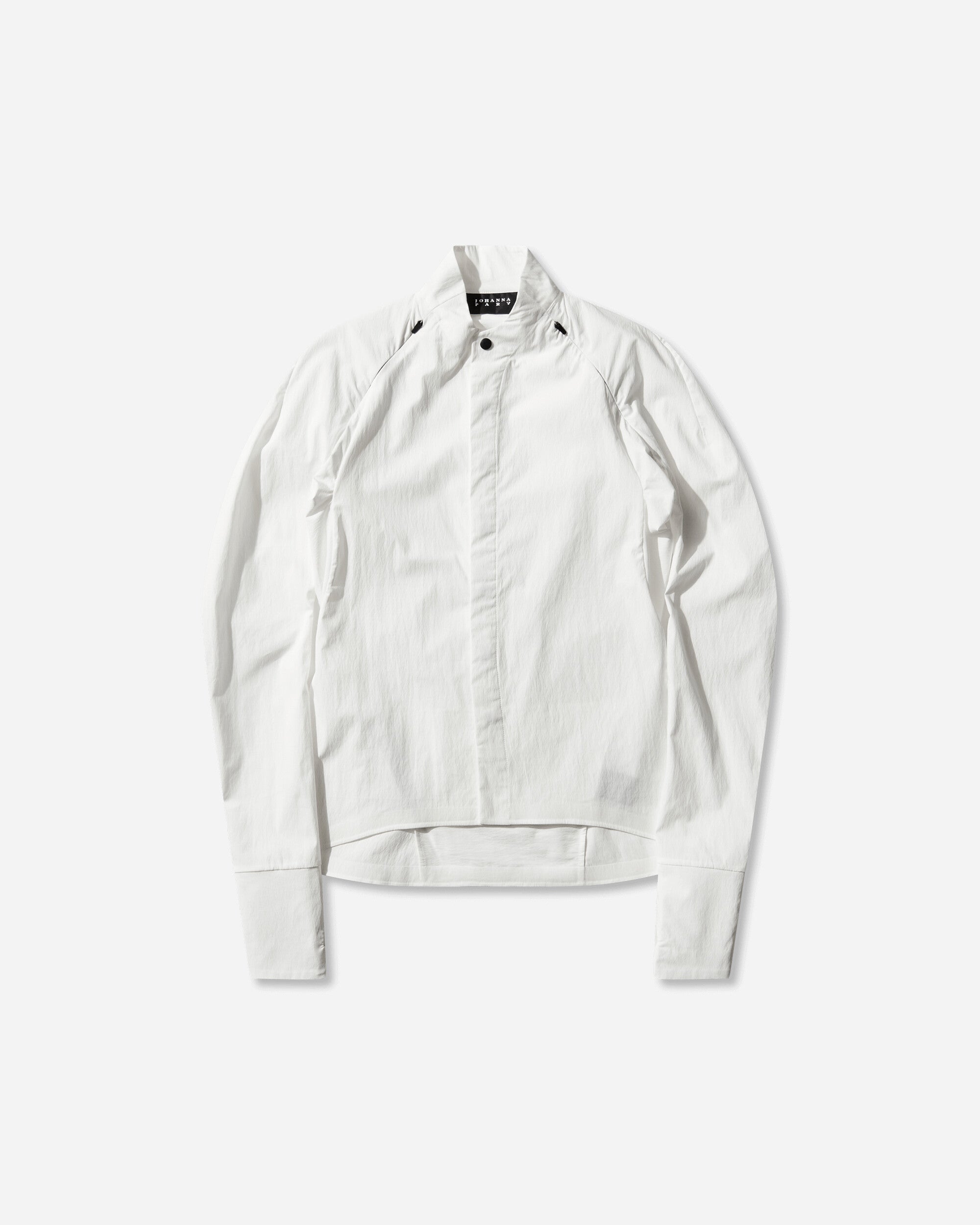 Johanna Parv Wmns Mandarin Shirt White Shirts Longsleeve Shirt AW250345  3