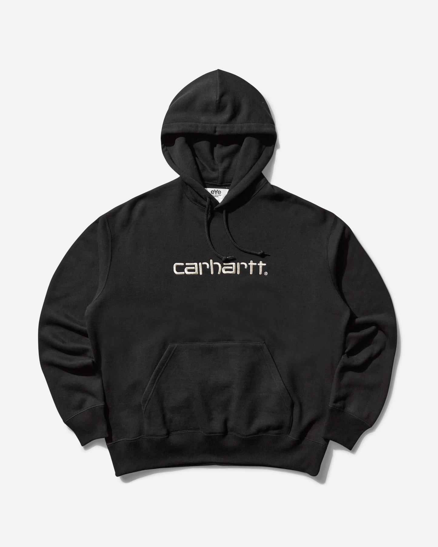 Junya Watanabe MAN Bob Marley Hooded Sweatshirt Black/Beige Sweatshirts Hoodies WO-T901-100 001