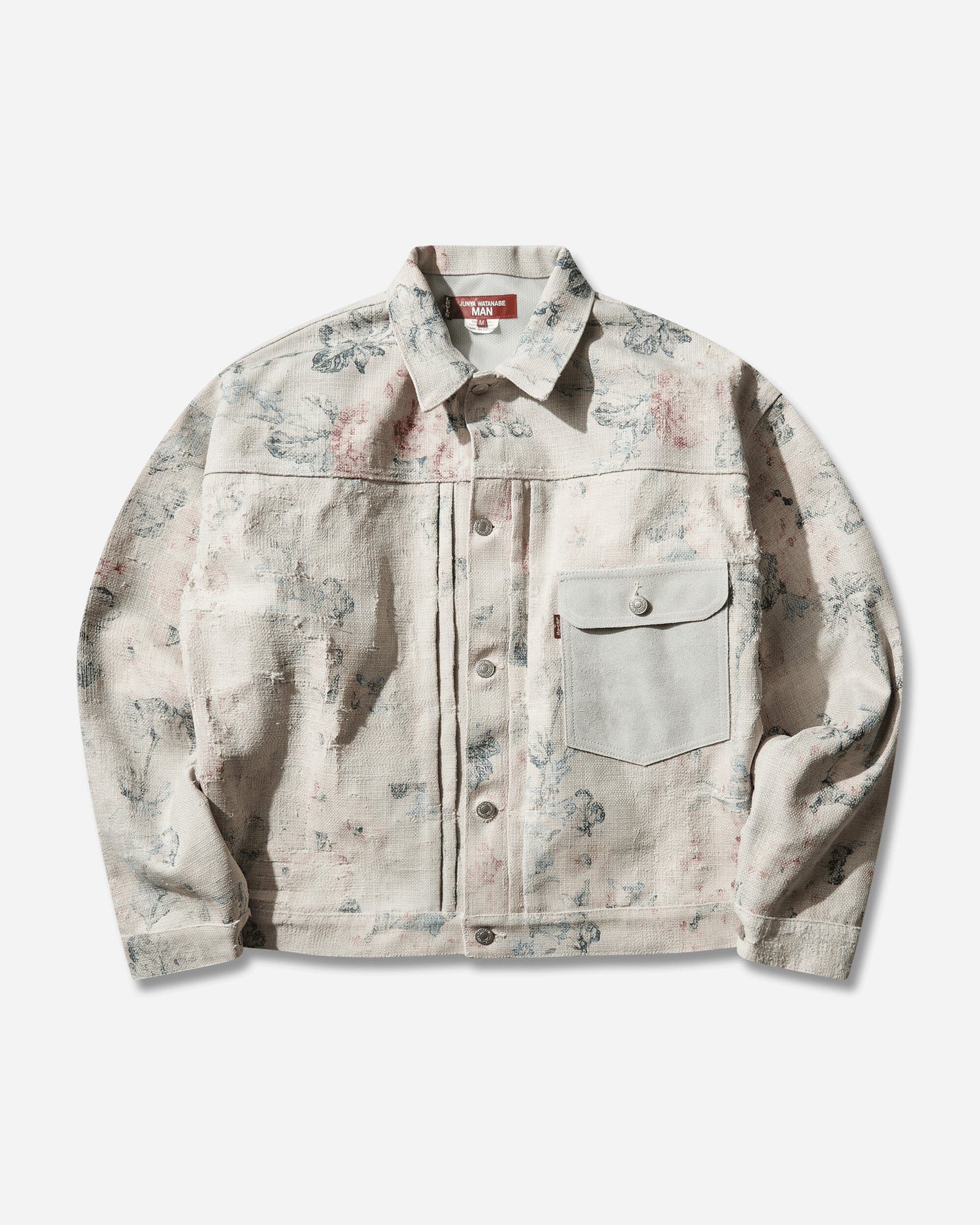 Junya Watanabe MAN Men'S Jacket Bge/Grn/Pnk Coats and Jackets Jackets WQ-J204-S26 1