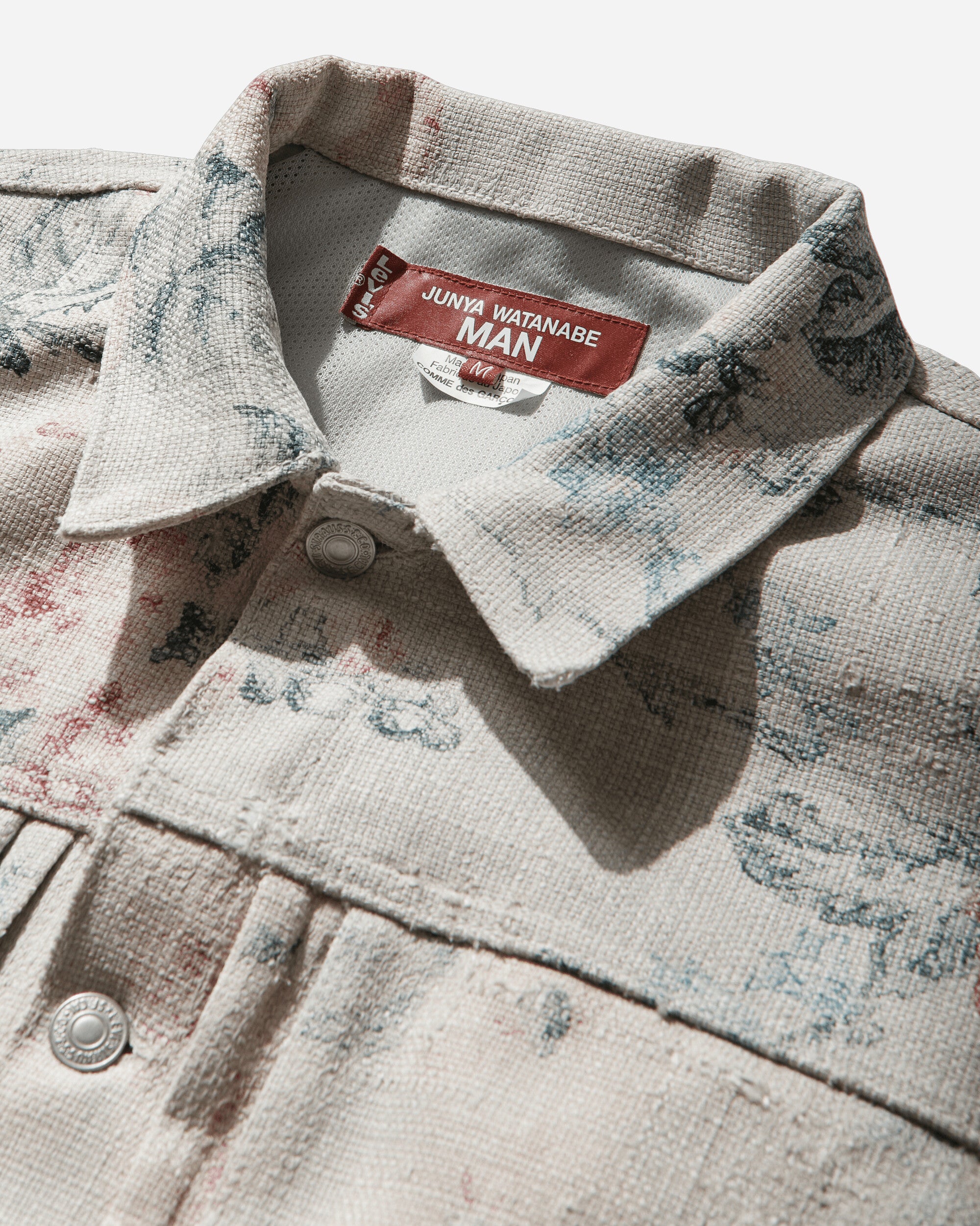 Junya Watanabe MAN Men'S Jacket Bge/Grn/Pnk Coats and Jackets Jackets WQ-J204-S26 1