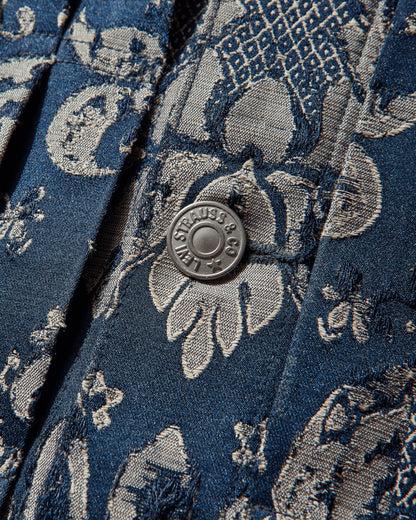 Junya Watanabe MAN Men'S Jacket Navy/Beige Coats and Jackets Jackets WQ-J202-S26 1