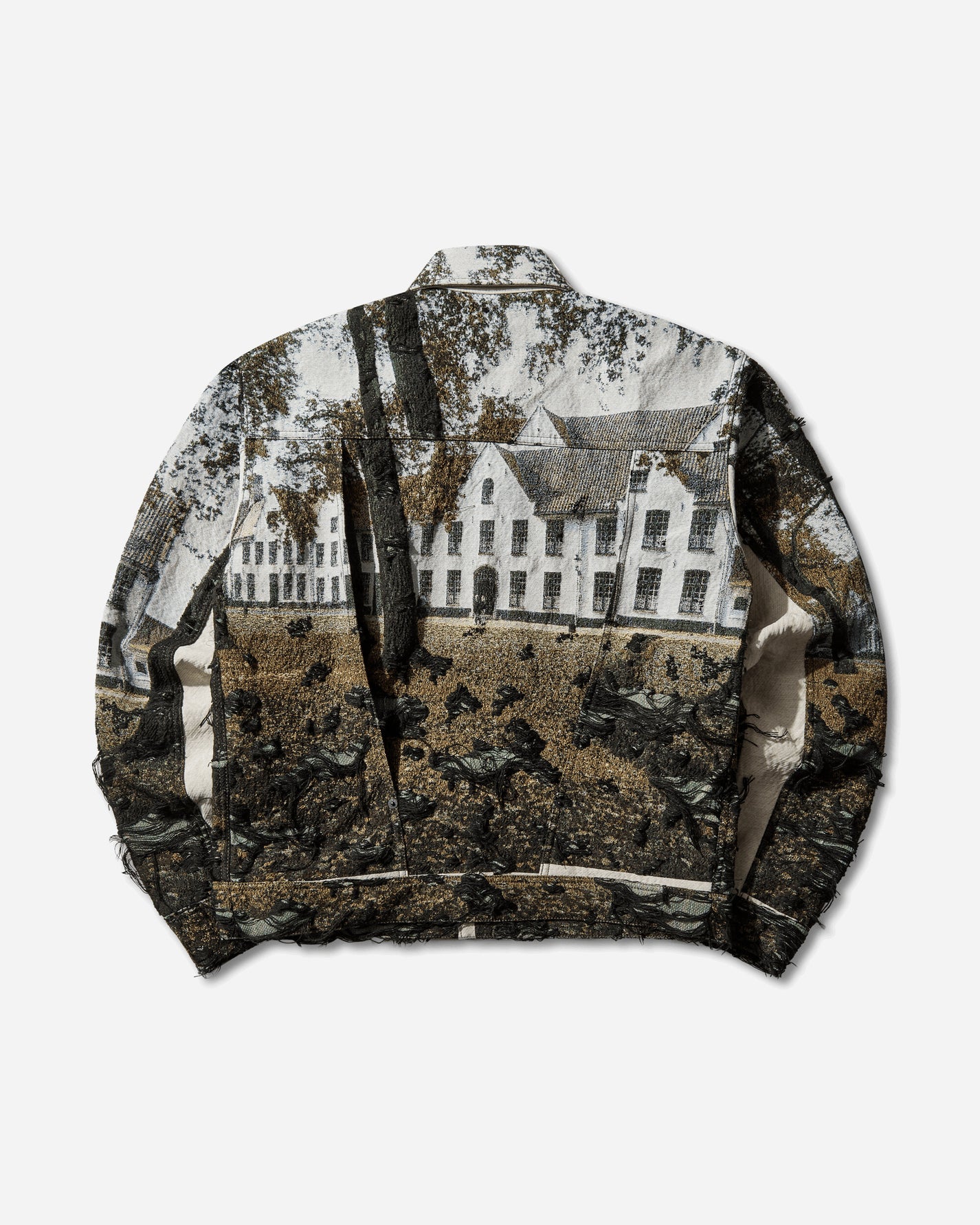 Junya Watanabe MAN Men'S Jacket Grn/Bk/Lgtblu Coats and Jackets Jackets WQ-J030-S26 1