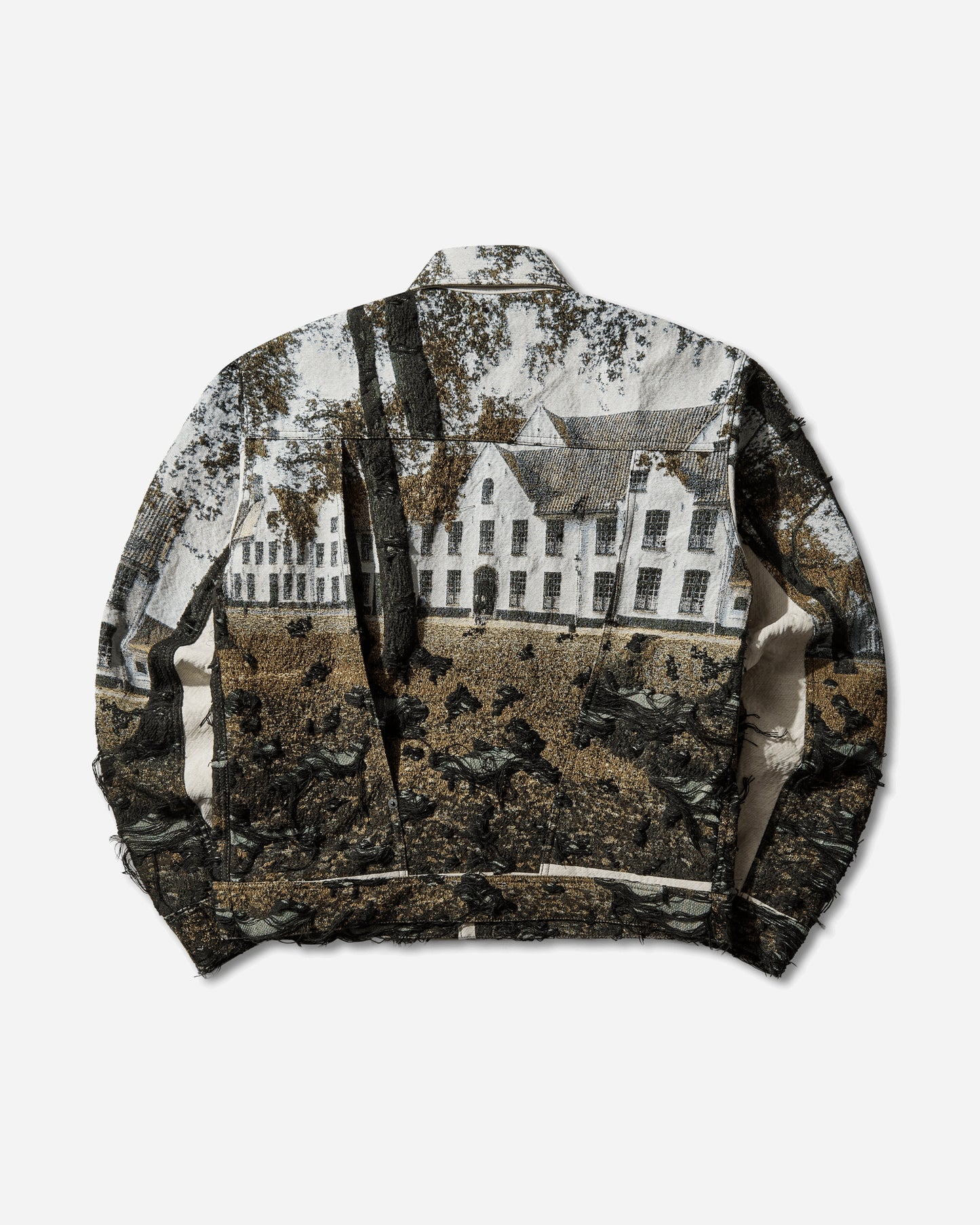 Junya Watanabe MAN Men'S Jacket Grn/Bk/Lgtblu Coats and Jackets Jackets WQ-J030-S26 1