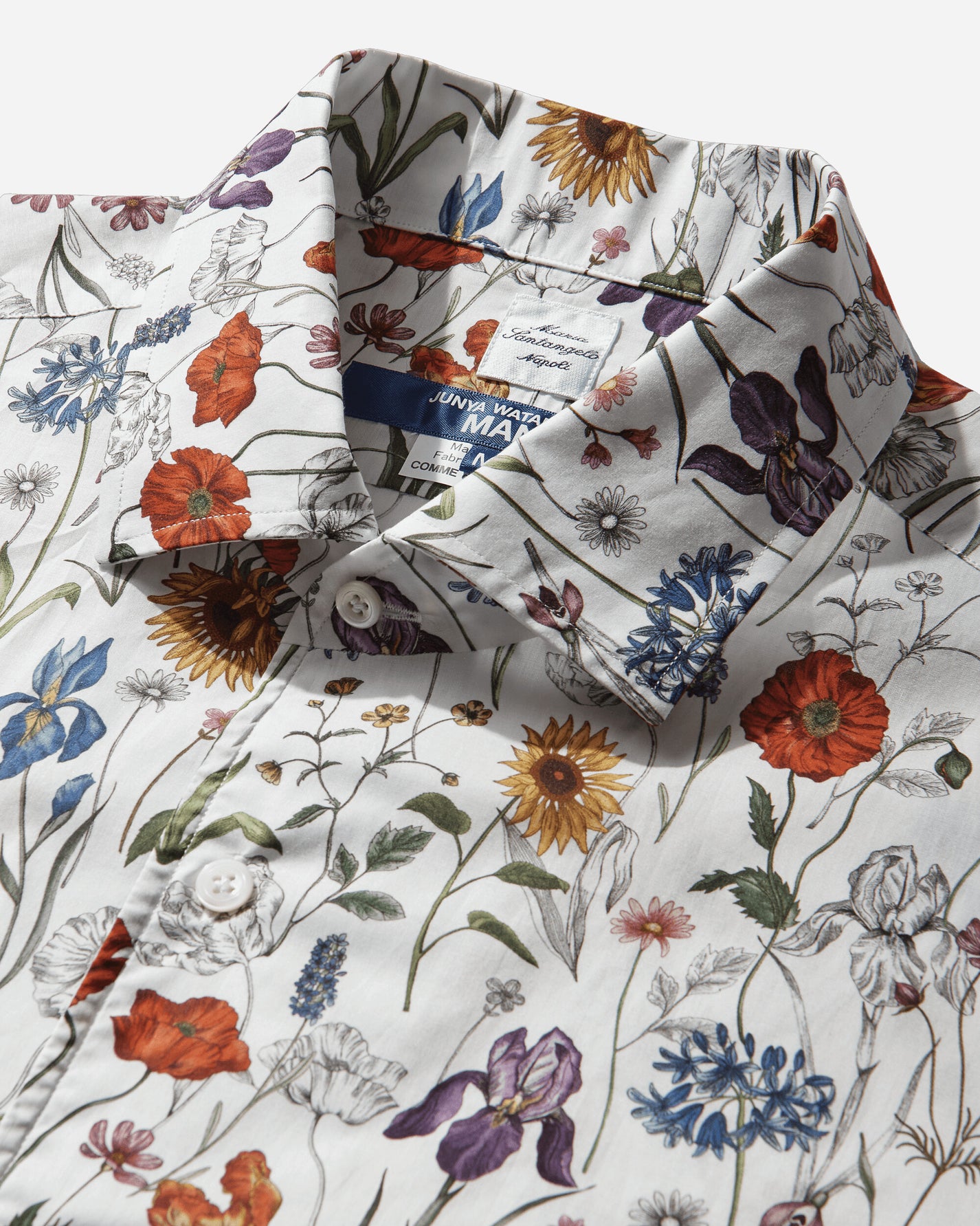 Junya Watanabe MAN Men'S Shirt Wh/Rd/Prpl/Blu Shirts Longsleeve Shirt WQ-B013-S26 1