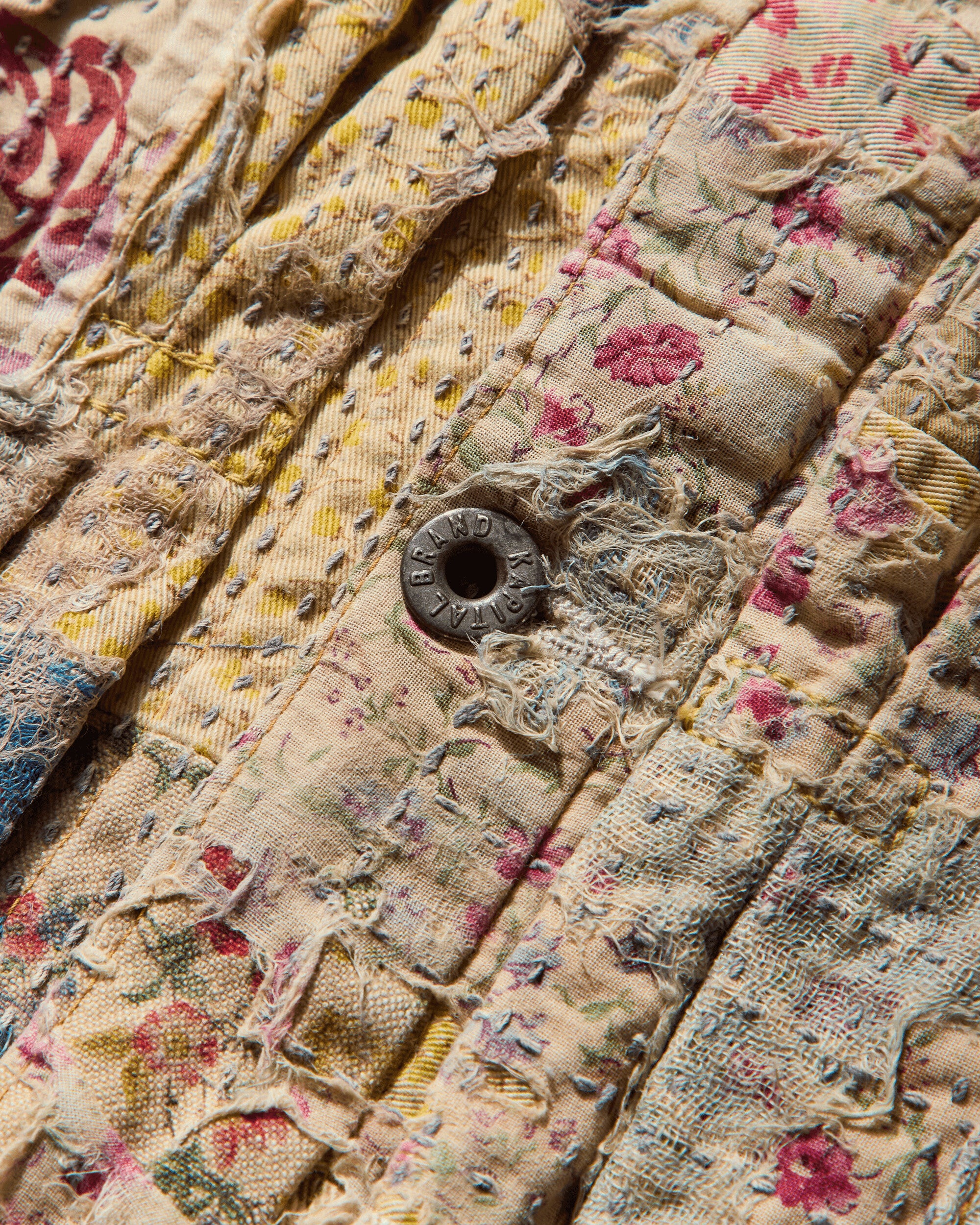 KAPITAL Champetre Boro Spring Jkt Graybeige Coats and Jackets Bomber Jackets K2412LJ156 GRAYBEIGE