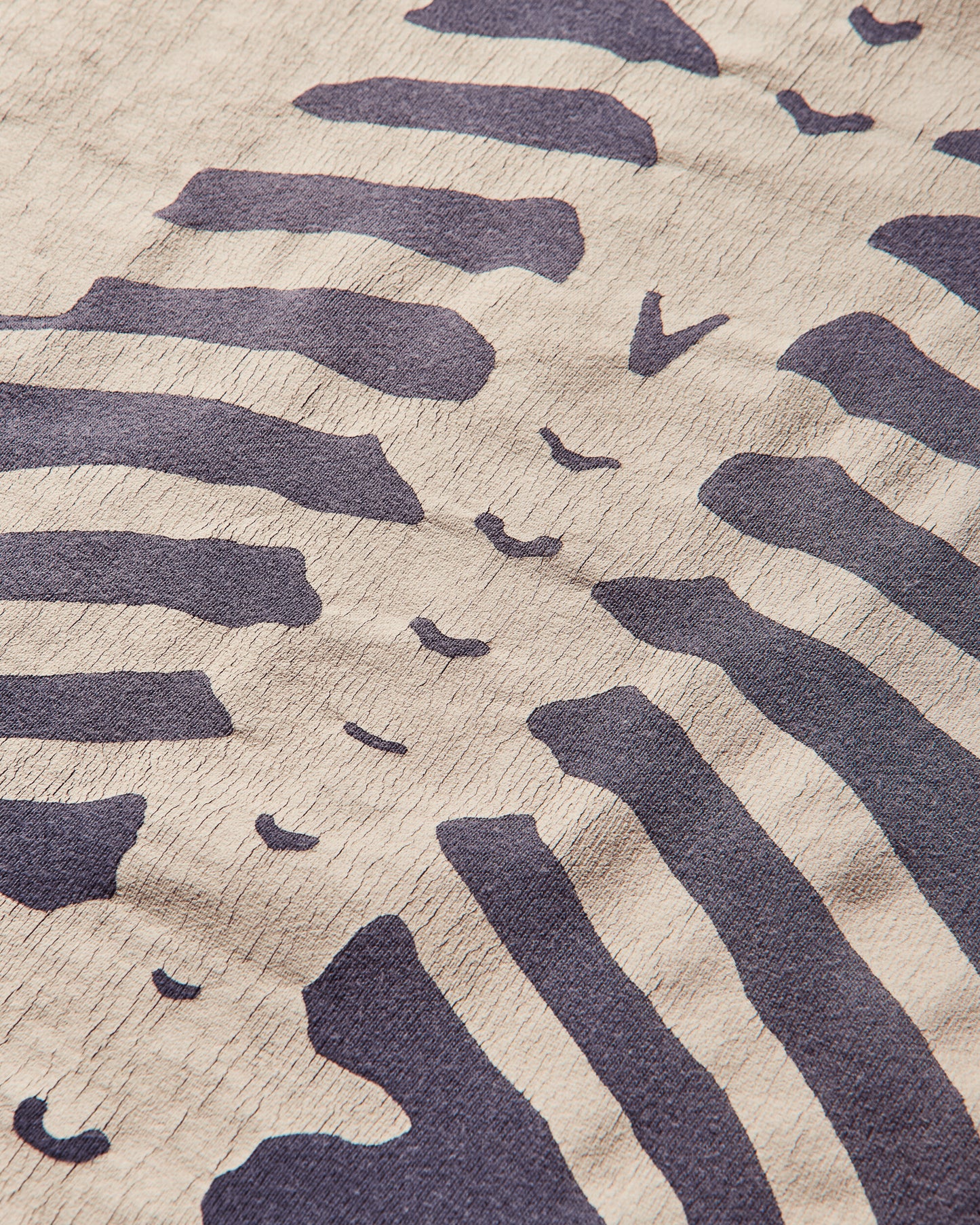 KAPITAL Sweat Knit 2Tones Reage Big Sweatshirt Bone Black/Purple Sweatshirts Crewneck EK-1139LCA BLKXPURPLE