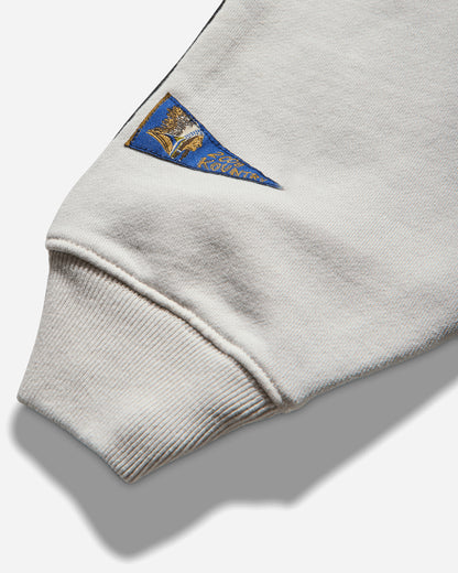 KAPITAL Sweat Knit 2Tones Reage Big Sweatshirt Bone Ecru/Black Sweatshirts Crewneck EK-1139LCA ECRXBLACK