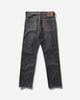 KAPITAL 14Oz Blk Denim 5P Monkey Cisco Studs Black Pants Denim EK-1243LPA BLACK