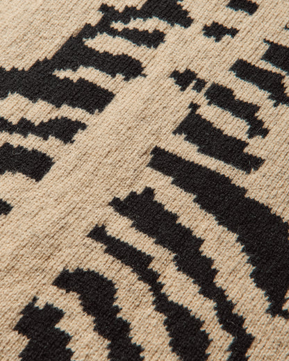 KAPITAL 5G Wool Bone Vest Black Knitwears Gilets K2410KN078 BLACK