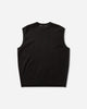 KAPITAL 5G Wool Bone Vest Black Knitwears Gilets K2410KN078 BLACK