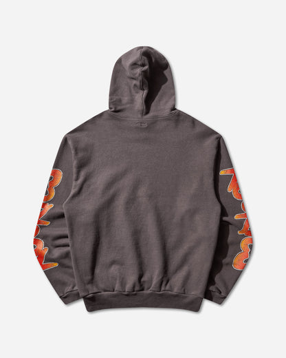 KAPITAL Sweat Knit Hoodie Buster Peckish Rainbowy Black Sweatshirts Hoodies K2410LC100 IB