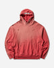 KAPITAL Sweat Knit Thriller Damaged Hoodie Studs Red Sweatshirts Hoodies K2411LC136 RED