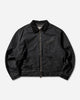 KAPITAL 14Oz Blkxblk Denim Bone Lining Reversible Zipup Work Jacket Black Coats and Jackets Jackets K2310LJ085 BLKXBLK
