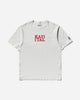 KAPITAL 20/-Jersey Rookie Crew T (Brackets Kap) White T-Shirts Shortsleeve EK-1480SC WHITE