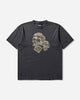 KAPITAL 20 Jersey Crew T Peckish Rain Skull Black T-Shirts Shortsleeve K2506SC233 BLACK
