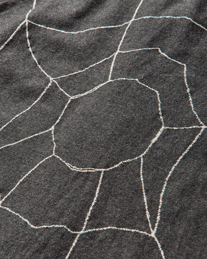 KAPITAL Cotton Wool Great Kountry Baseball Shirt Kountry Dream Catch Remake Dark Gray Shirts Shortsleeve Shirt K2505SS215 DARKGRAY