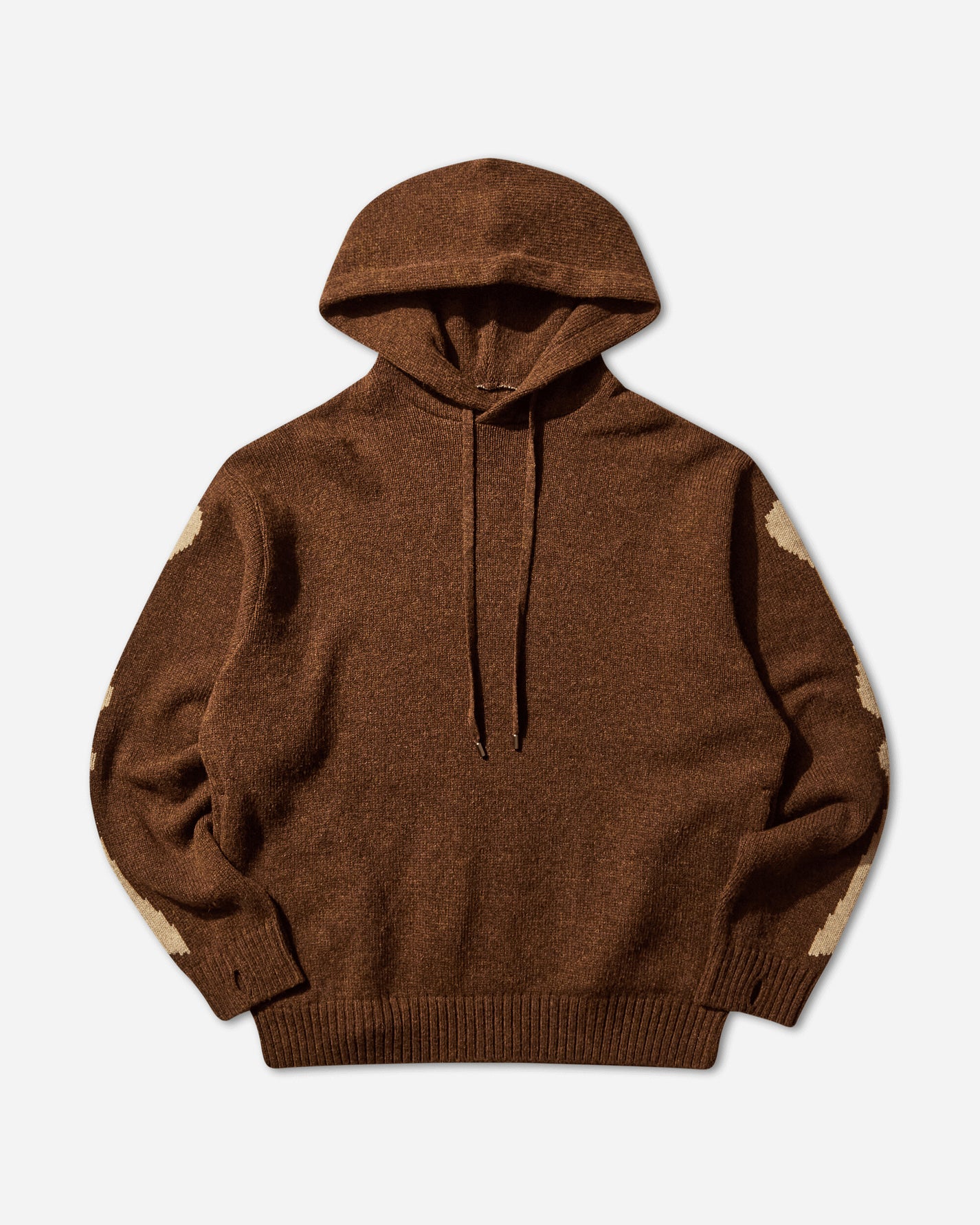 KAPITAL 5G Wool Bone Hood Sweater Brown Knitwears Sweaters K2410KN079 BROWN