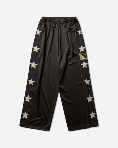 KAPITAL Smooth Jersey Stantman&Woman Baggy Track Pants Black Pants Track Pants K2410LP107 BLACK