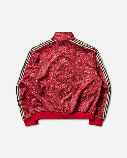 KAPITAL Smoot Jersey Cookie Bandanna Track Jacket Red Sweatshirts Track Tops K2504LC150 RED