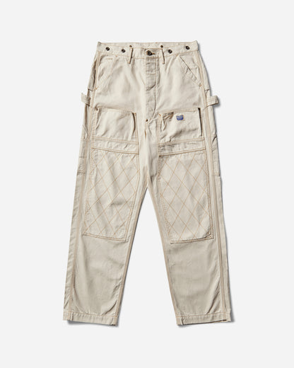 KAPITAL Light Canvas Lumber Pants Ecru Pants Trousers EK-1420LP ECRU