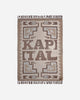 KAPITAL Kapital Speakeasy Blanket Brownbeige Textile Blankets and Throws K2411XG552 BROWNBEIGE