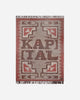 KAPITAL Kapital Speakeasy Blanket Red Textile Blankets and Throws K2411XG552 RED